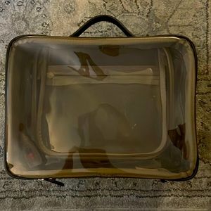 Calpak Clear Cosmetic Case Travel - black